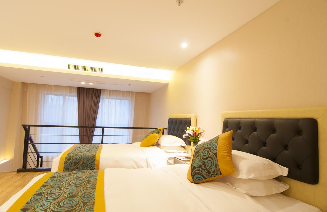 Home Plus Suite Hotel And Apartment Wuhan Exterior foto